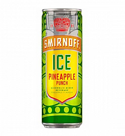 SMIRNOFF ICE PINEAPPLE PUNCH CAN 330ML